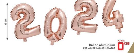 ballon aluminium