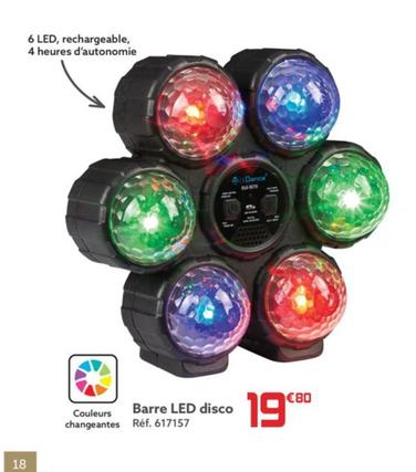 Barre Led Disco