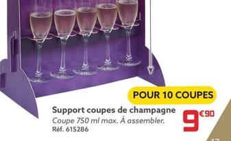 Support Coupes De Champagne
