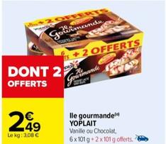 Ile Gourmande offre à 2,49€ sur Carrefour