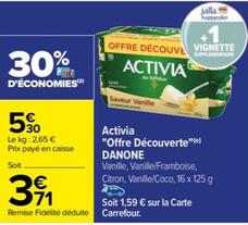 Activia "offre Découverte"