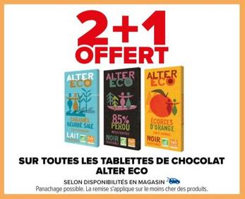 Alter Eco - Sur Toutes Les Tablettes De Chocolat