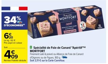 Maison Montfort - Spécialité De Foie De Canard "apéritif"