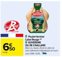 D' Auvergne Ou De Challans - Poulet Fermier Label Rouge