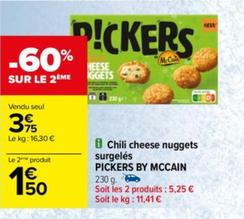 chili cheese nuggets surgelés pickers