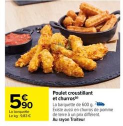 Poulet Croustillant Et Churros