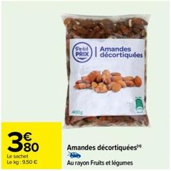 Amandes Décortiquées