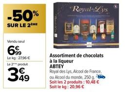 Abtey - Assortiment De Chocolats À La Liqueur