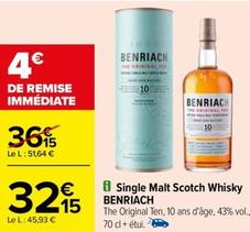 benriach - single malt scotch whisky