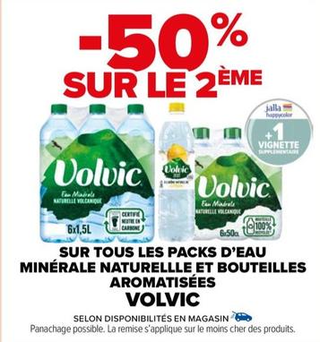 Sur Tous Les Packs D'eau Minerale Naturelle Et Bouteilles Aromatisees