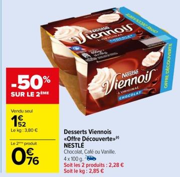 Desserts Viennois offre à 1,52€ sur Carrefour Drive