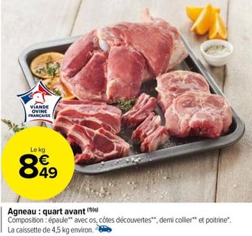 Agneau: Quart Avant