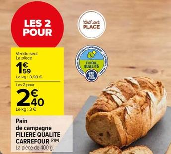 Pain De Campagne Filiere Qualite