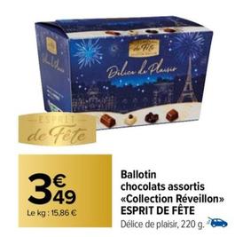 Esprit De Fête - Ballotin Chocolats Assortis