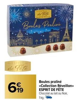 Esprit De Fête - Boules Praliné