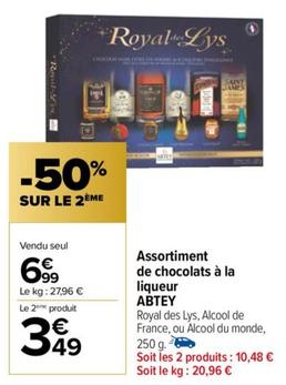 Abtey - Assortiment De Chocolats À La Liqueur
