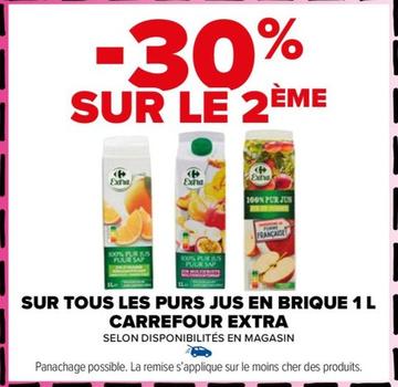 Sur Tous Les Purs Jus En Brique