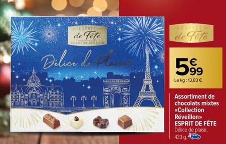 Esprit De Fête - Assortiment De Chocolats Mixtes