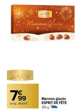 Esprit De Fête - Marrons Glacés