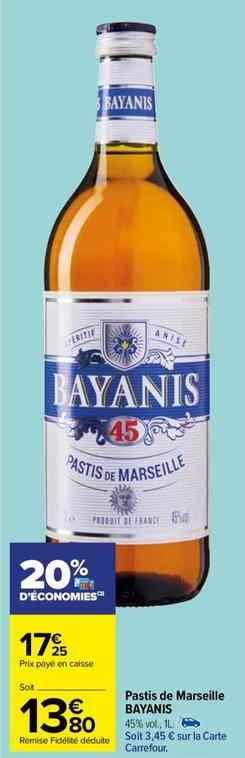 Bayanis - Pastis De Marseille