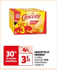 Cracotte Froment