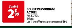 actuel - bougie personnage