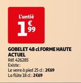 Actuel - Gobelet 48 Cl Forme Haute