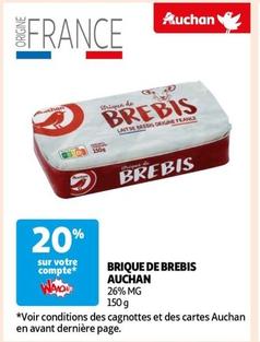 Auchan - Brique De Brebis