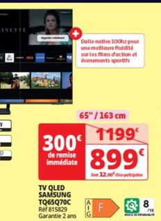 promo  auchan : 899€