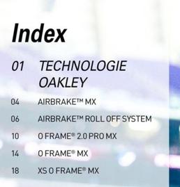 oakley - index 01 technologie
