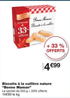 Biscottes offre à 4,99€ sur Monoprix