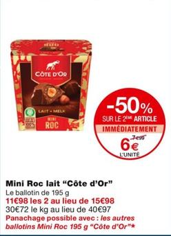 Chocolats offre à 6€ sur Monoprix