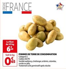 Pommes De Terre De Consomation