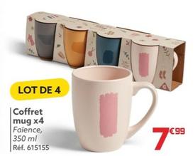 Coffret Mug X4