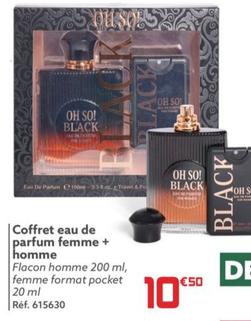 Coffret Eau De Parfum Femme + Homme