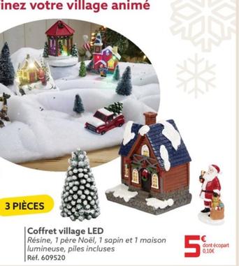 Coffret Village Led