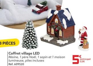 Coffret Village Led