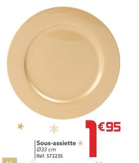 Sous-assiette