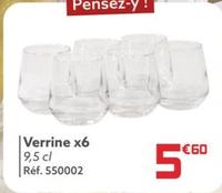 Verrine X6