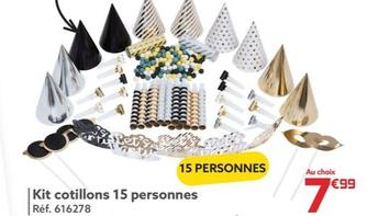 Kit Cotillons 15 Personnes