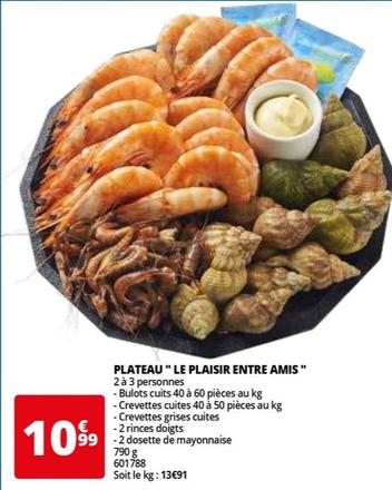 plateau" le plaisir entre amis"