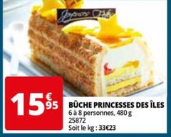 Bûche Princesses Des Îles