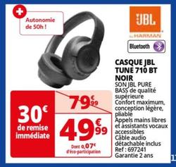 casque tune 710 bt noir