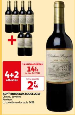 Chateau Bayerette - Aop Bordeaux Rouge 2019