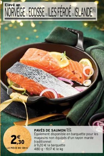Saumon offre à 2,3€ sur Intermarché Contact
