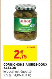 Cornichons offre à 2,75€ sur Intermarché Express