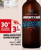 Anosteké - Bière Cuvée D'hiver