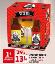 La Pepette - Coffret Bières