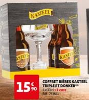 Coffret Bières Kasteel Triple Et Donker