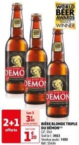 Bière Blonde Triple Du Demon